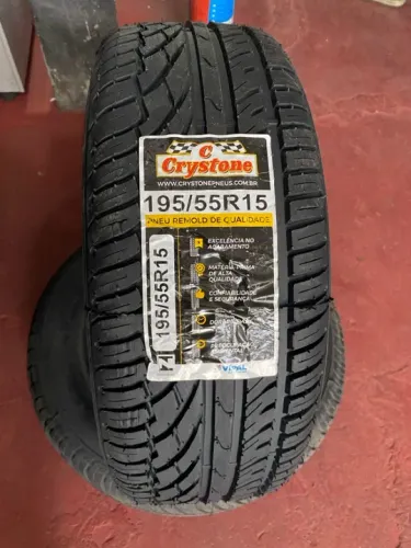Pneu 195/55R15 Crystone Remold