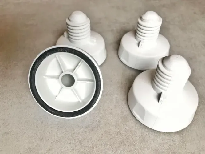 Pé nivelador Lavadora Electrolux Ltd09 4 unidades (novo)