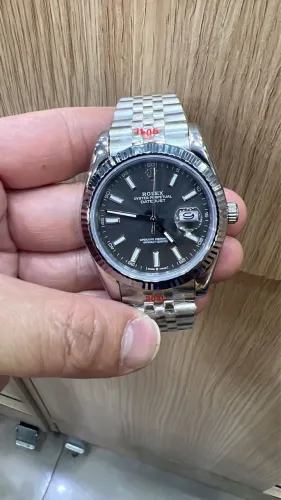 Rolex Datejust cinza automático linha Premium AAA+