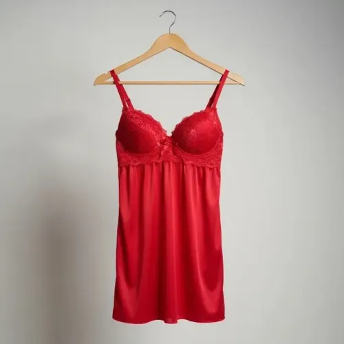 Camisola Sexy Sedutora Tule Renda Luxo com bojo