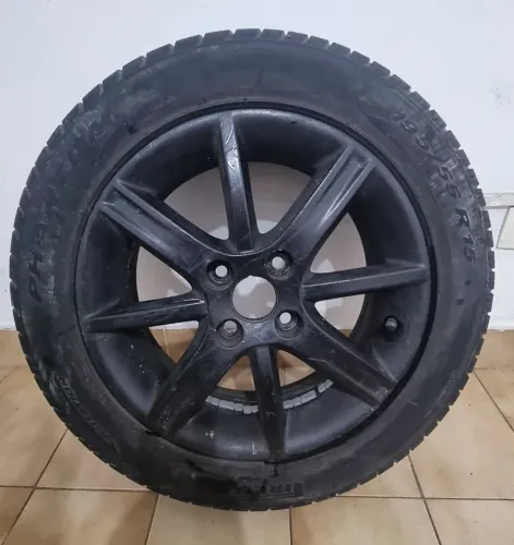 Pneu pirelli 195-55-R15 , vai com aro 15 - 4 x100, troco em pneu mais alto