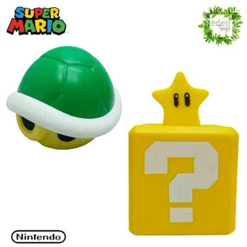 Super Mario - Cubo estrela e casco (cód 026-29)