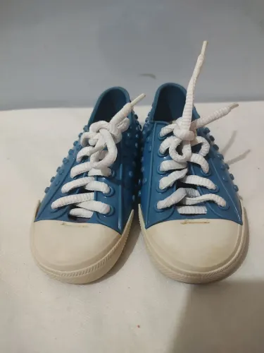 Tênis Mini Melissa Polibolha Tam 23-24 Azul Unissex 