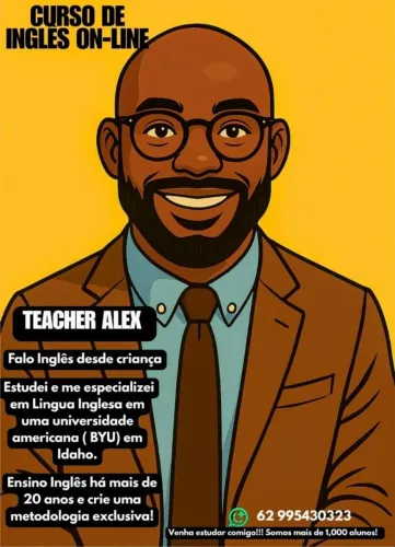Aulas On line de Inglês