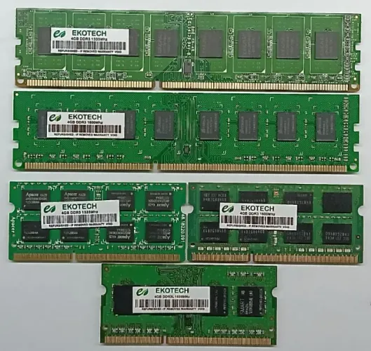 *Promoção* Memórias 4gb Ddr3 Desktop Notebooks Pc1333Mhz Pc1600Mhz Pc3L1600mhz