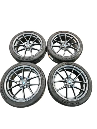 Jogo De Roda Bmw M4 Cs 2018 2019 2020 Tala 10,5 E 9 Preto