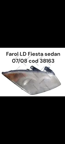 Farol LD Fiesta Sedan 07/08 - Código 38163