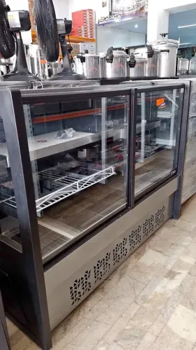 VITRINE EXTUFA E REFRIGERADO 1.50M POLAR NOVO (VALOR NEGOCIAVEL)