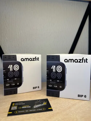 OFERTA Smartwatch Amazfit Bip 6 GPS Novo lacrado