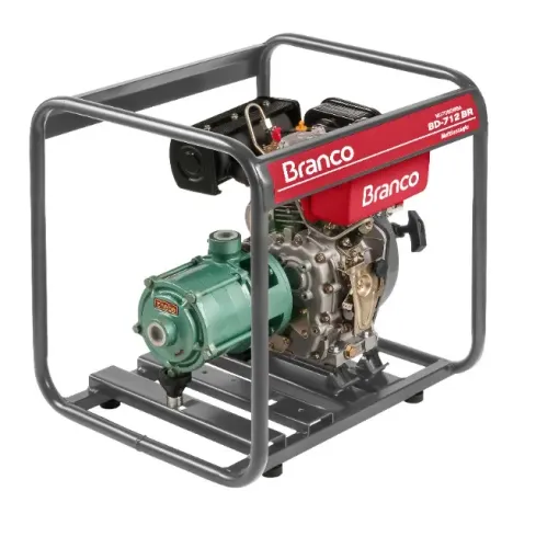 MOTOBOMBA BRANCO MULTIESTÁGIO DIESEL BD712 1 POL P.M