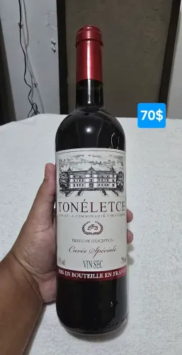 Vinho francês Tonéletce Cuvée Spéciale original 