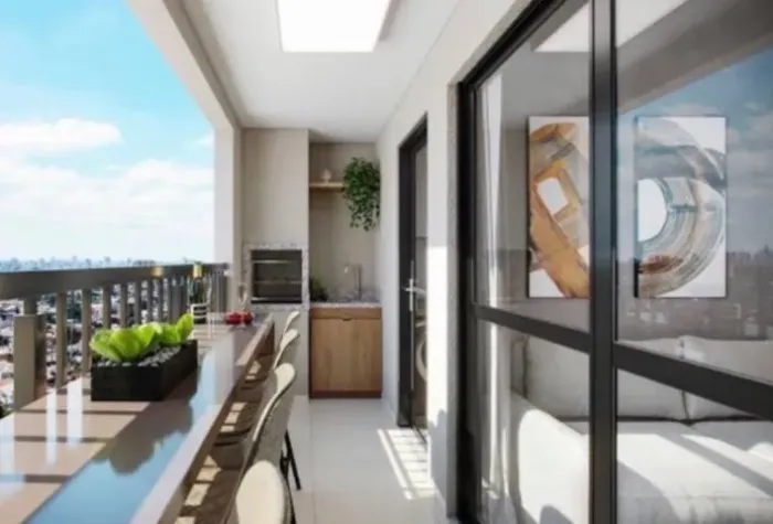 (HSE) more prox ao palladium | fase final de obra | suite e varanda gourmet 