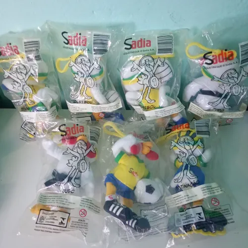 Bonecos da olimpíadas Sadia originais.