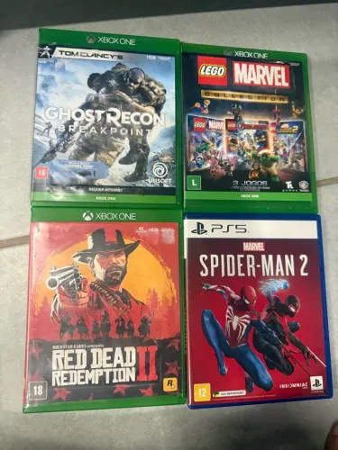 Jogos ps5 e Xbox one
