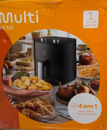 Air Fryer 3,5l 1350w Multi - Preto