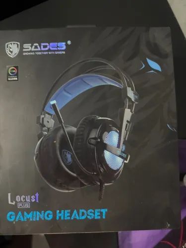 Fone gamer 6 meses pouco usado sades