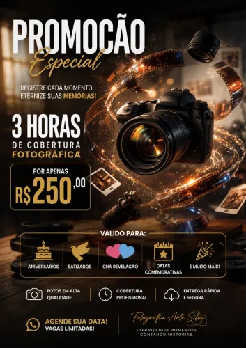Fotógrafo cobertura de eventos