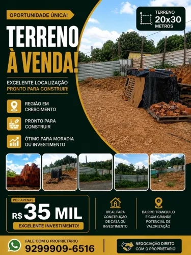 Terreno 20×30