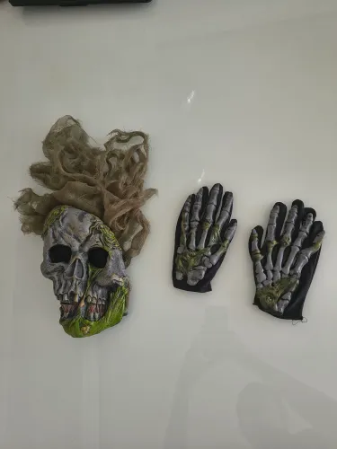 Fantasia infantil importada Esqueleto Zumbi 