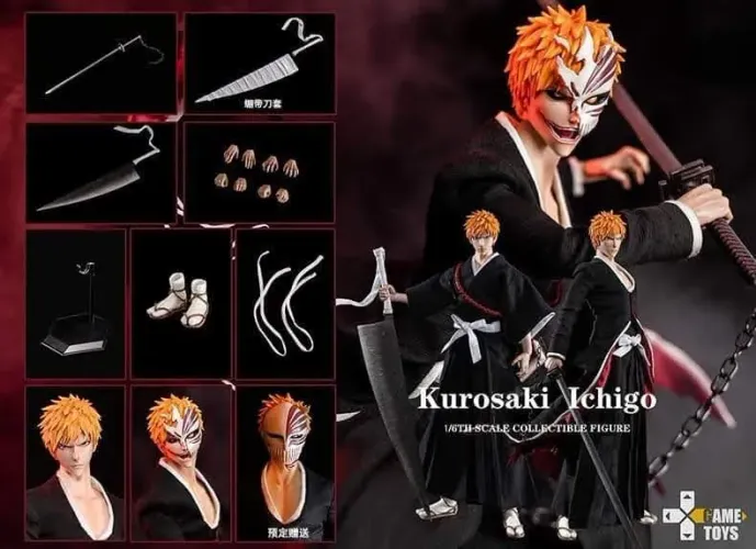Ichigo Game Toys Conjunto (+corpo adicional)