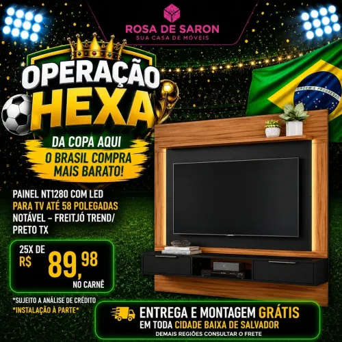 Painel no carnê