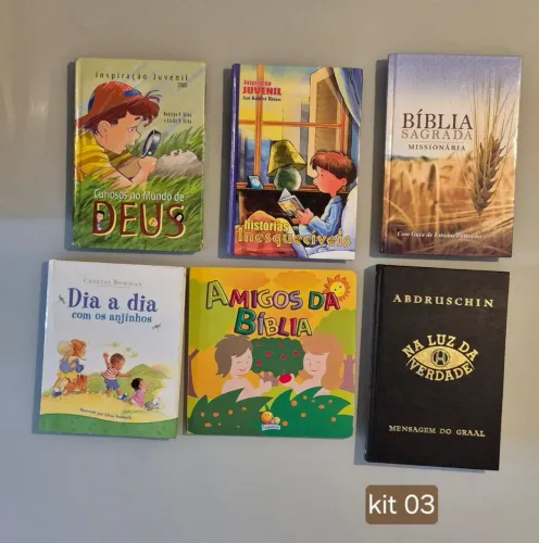 Kit Bíblia Sagrada Na Luz da Verdade 6 Livros