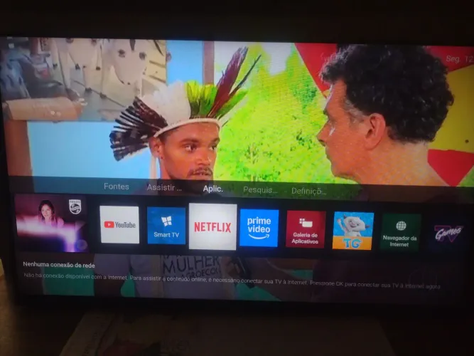 Vendo tv PHILIPS 50 polegadas SMart
