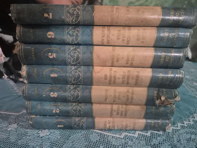 Coleçao Machado de Assis 1 ao 7