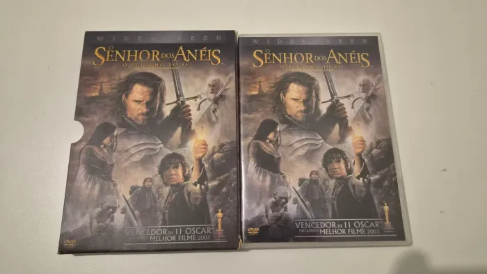 DVD duplo- O Senhor dos Anéis: O Retorno do Rei