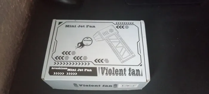 Mini Ventilador Elétrico Sem Fio Turbo Jet