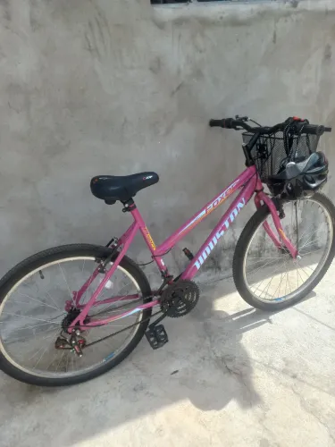 Bicicleta Esportiva + Capacete