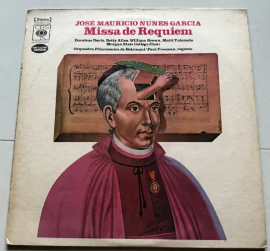 LP Vinil Padre José Maurício Nunes Garcia - Missa de Requiem (CBS Masterworks)