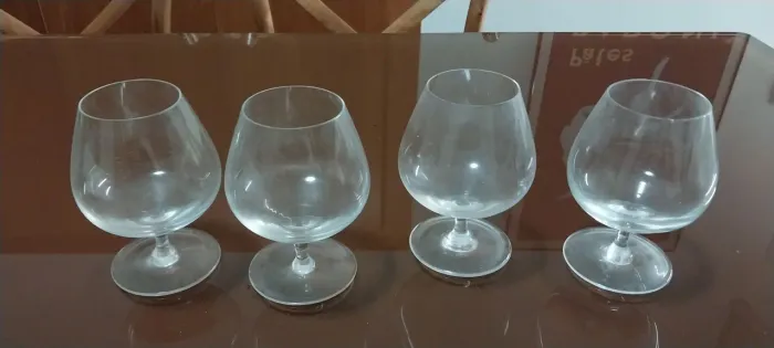 Copo de Cristal para conhac