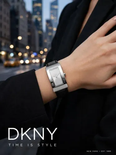 Relógio original DKNY com caixa.<br>Poucas unidades. Estilo New York atemporal.