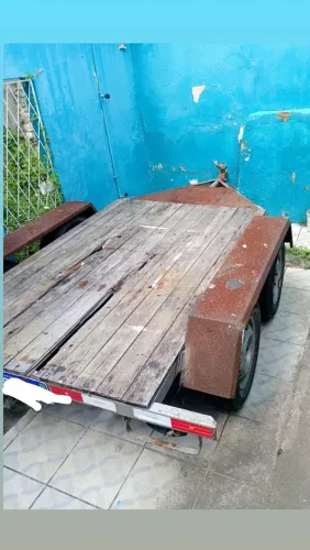 Carrocinha dois eixos emplacada!