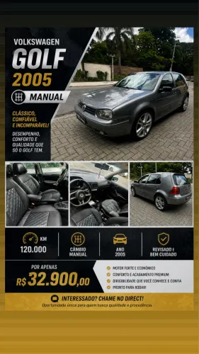 Volkswagen Golf 1.6 MI/ 1.6 MI Gener./black & Silver 2005