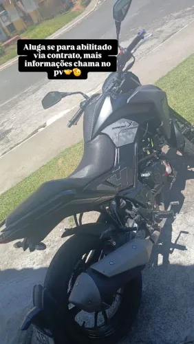 18.000,00 Moto semi nova sem defeito e sem multa, 11.000 km rodados