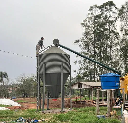 Silo para Ração 6 Toneladas - Semi Novo | Excelente Estado | Oportunidade