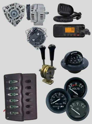 Lote de Equipamentos Náuticos Completos (Eletrônicos, Mecânicos e Acessórios) - Usados