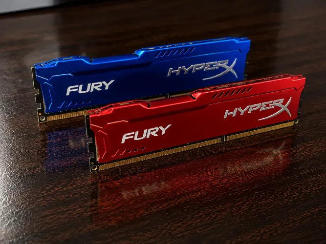 PAR - Memória RAM HyperX Fury 16GB DDR3 1600MHz Desktop