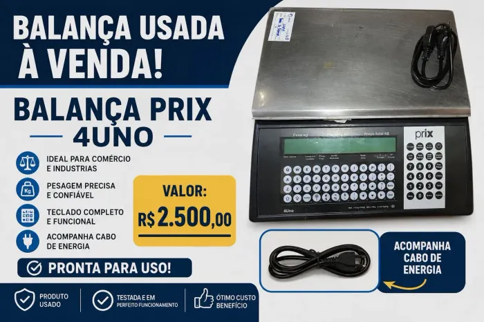 Balança 4 uno prix