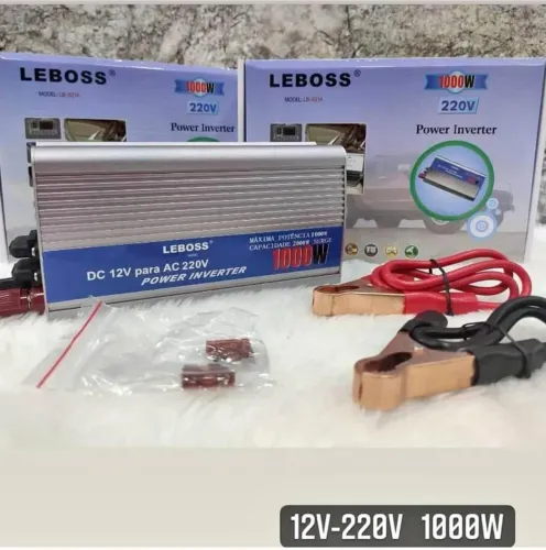 Inversor de energia 1000w 12v pra 220v