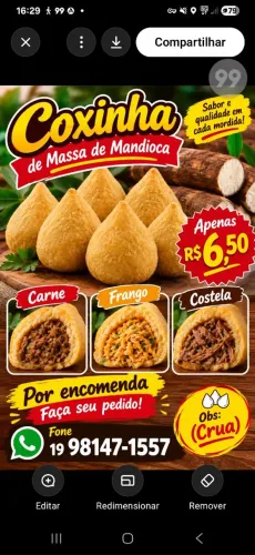 Massa mandioca