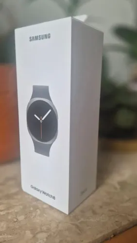 Vendo Smartwatch Samsung Galaxy Watch 8 grafite lacrado com garantia