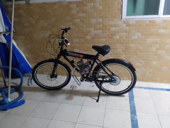 Bicicleta motorizada 2 tempos aro 26 80cc 