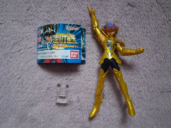 Figura gashapon Mascara da Morte de Cancer, Saint Seiya, Cavaleiros do Zodiaco, HGIF