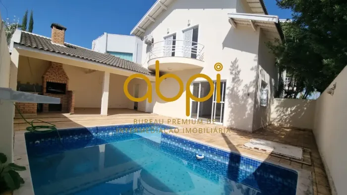 Casa em condomínio para locação em Indaiatuba-SP, Jardim Villa Romana, 4 quartos, 4 suítes
