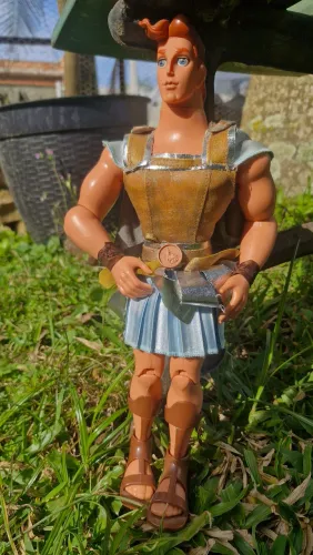 Boneco Hércules Disney Antigo