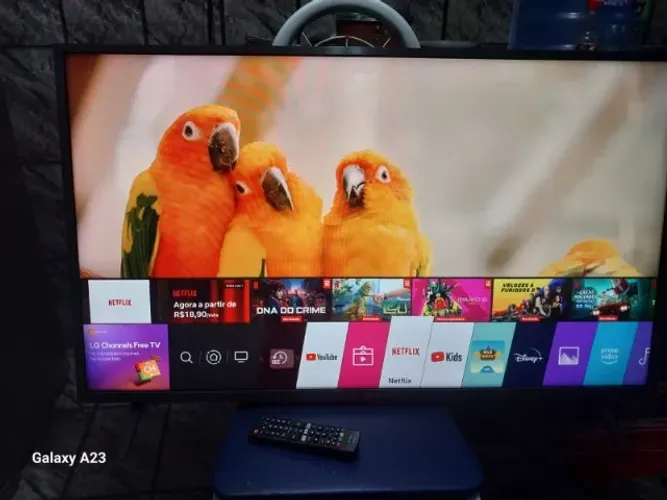 Tv Smart Lg 50 4k Imagem Lindissima Impecavel Completa