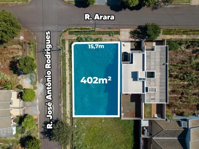 Terreno com 402.18 m² à Venda no Jardim Everest - Maringá